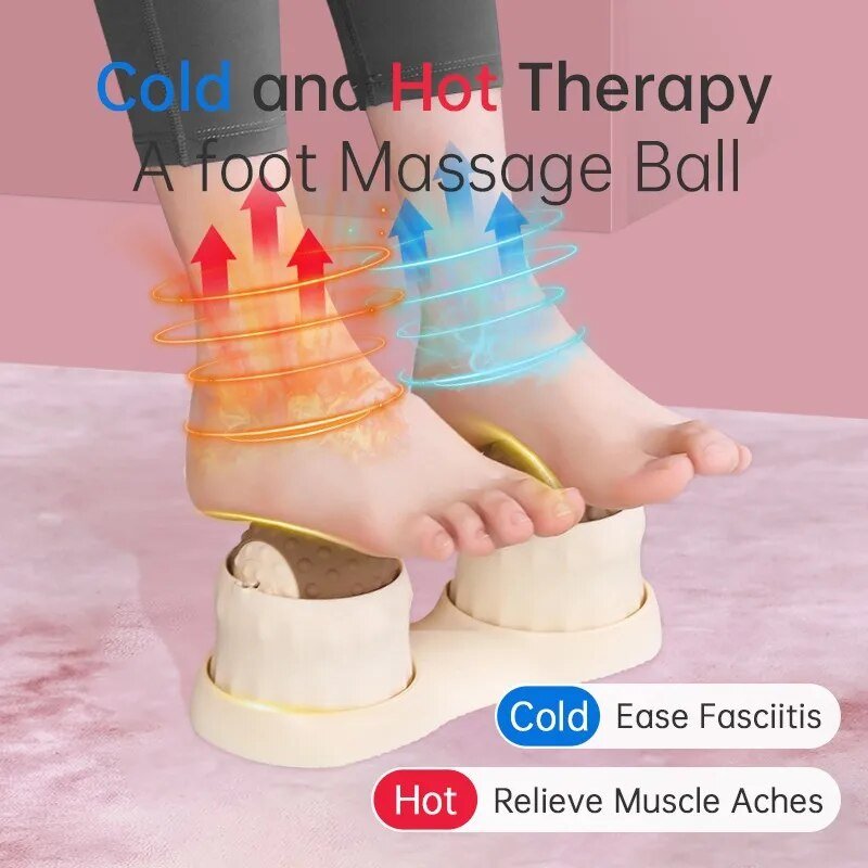Cold Compress Foot Massager Hot Compress Yoga MassageBall Hand And Foot Massage Relaxation Yoga Meridian Health Fascia Ball - ComfyFootgear