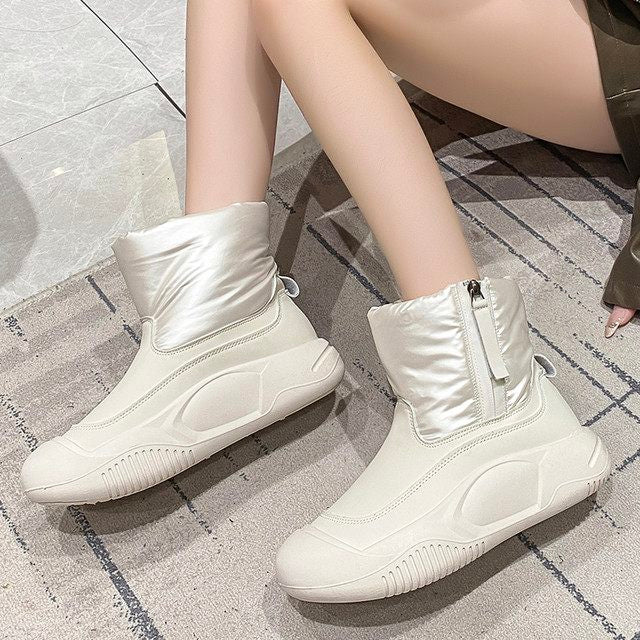 Chunky Platform Snow Boots for Women