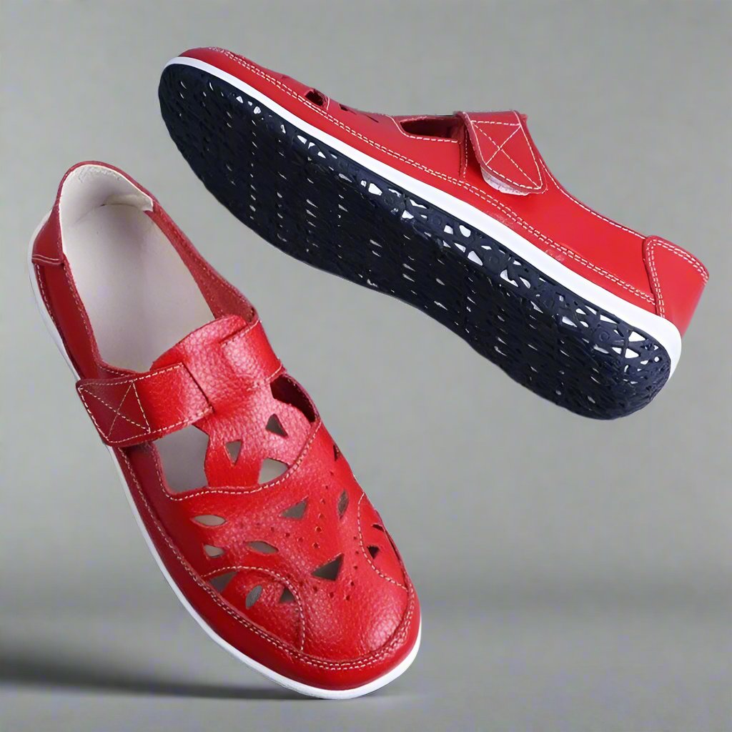 Open toe orthopedic shoes top