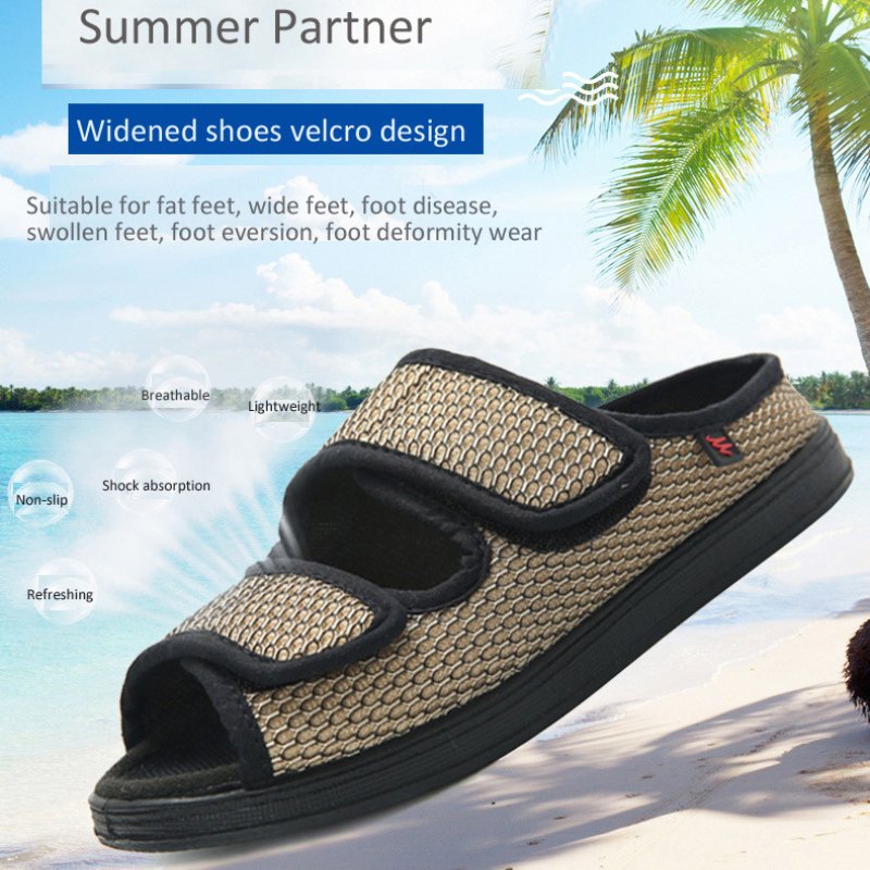 Adjustable Sandals for Swollen Feet - Blissful Shoes