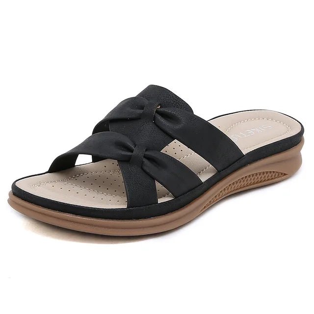 Bowknot Bunion Sandals for Women - Blissful Shoes