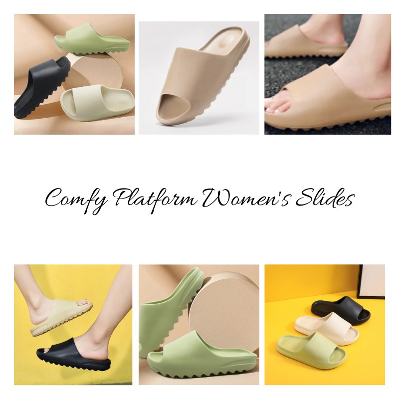 Comfy slides womens online