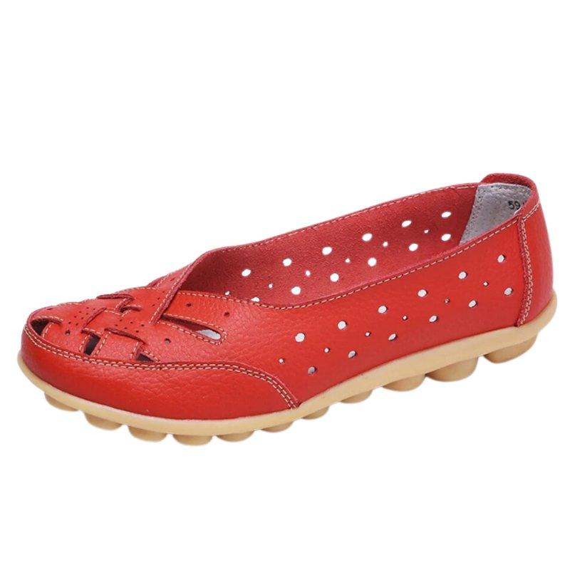 Cushioned Supportive Flats for Women - Blissful Shoes