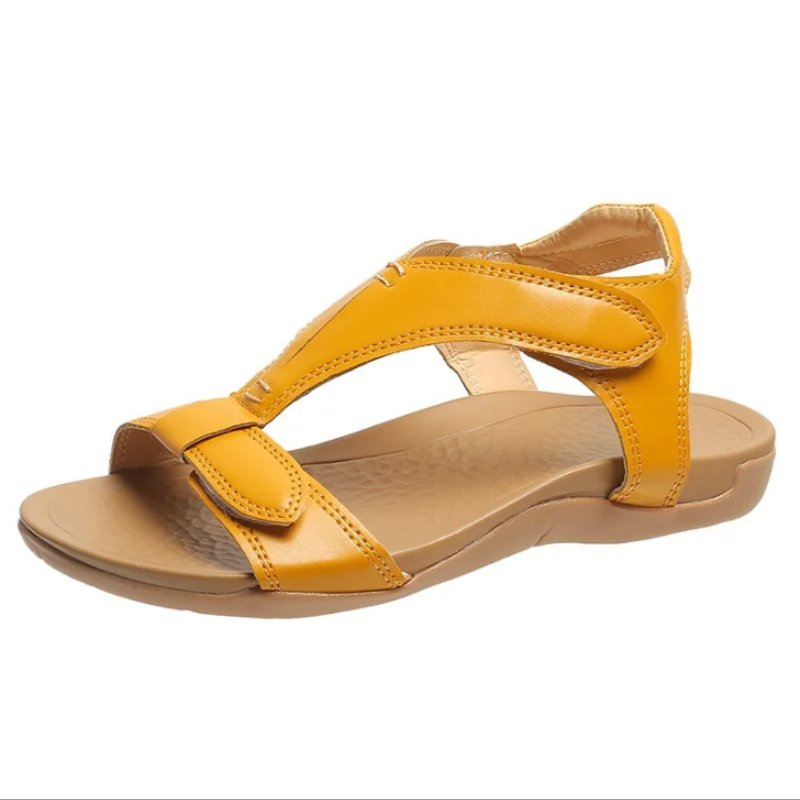 Edema Shoes - Women&#39;s Velcro Strap Sandals for Swollen Feet - Blissful Shoes