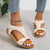 Edema Shoes - Women's Velcro Strap Sandals for Swollen Feet - Blissful Shoes