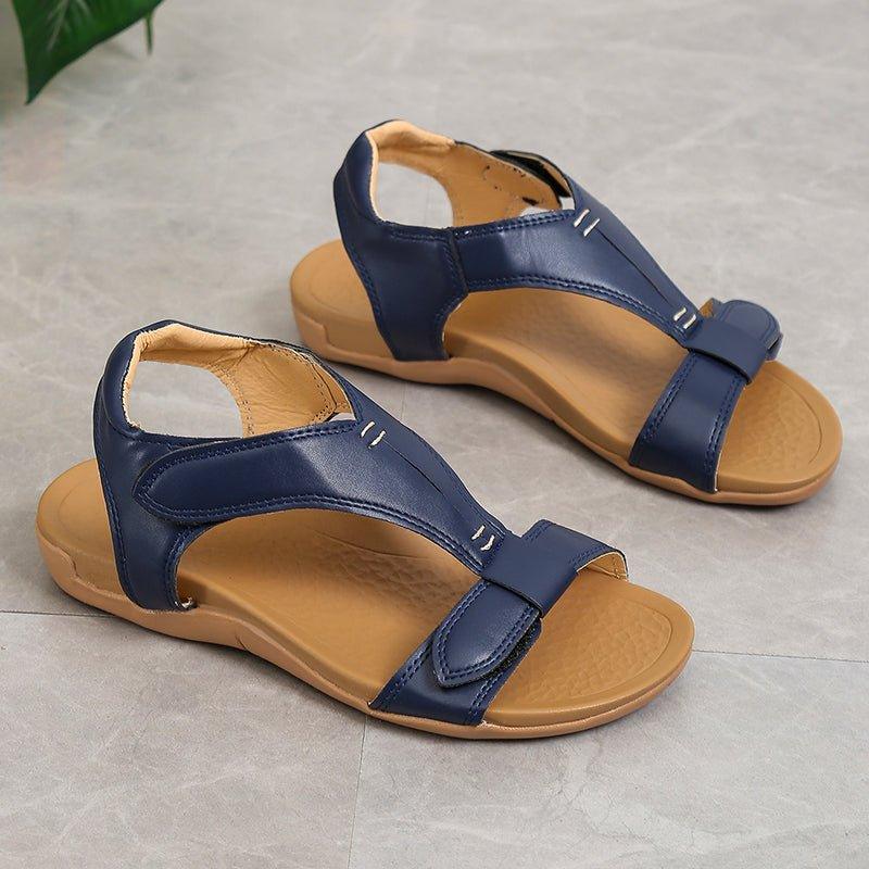 Edema Shoes - Women's Velcro Strap Sandals for Swollen Feet - Blissful Shoes