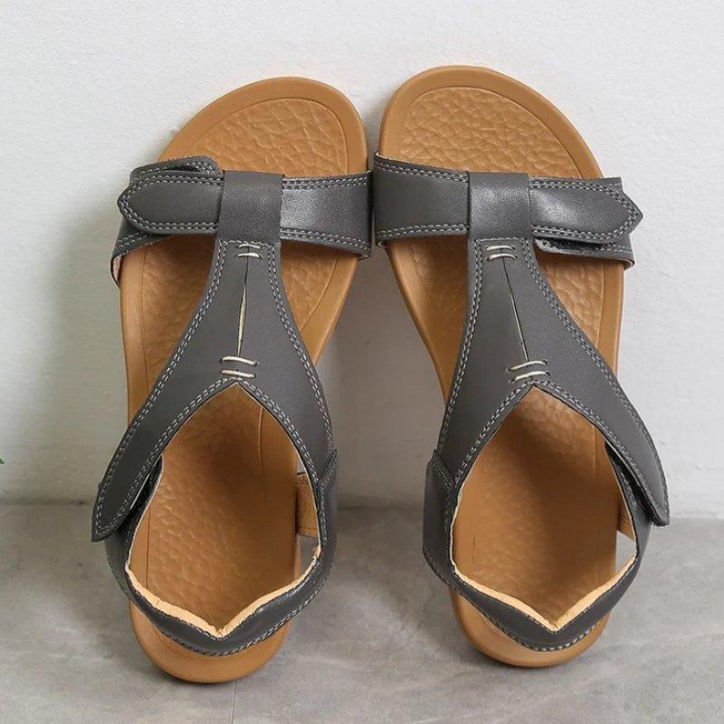 Edema Shoes - Women's Velcro Strap Sandals for Swollen Feet - Blissful Shoes