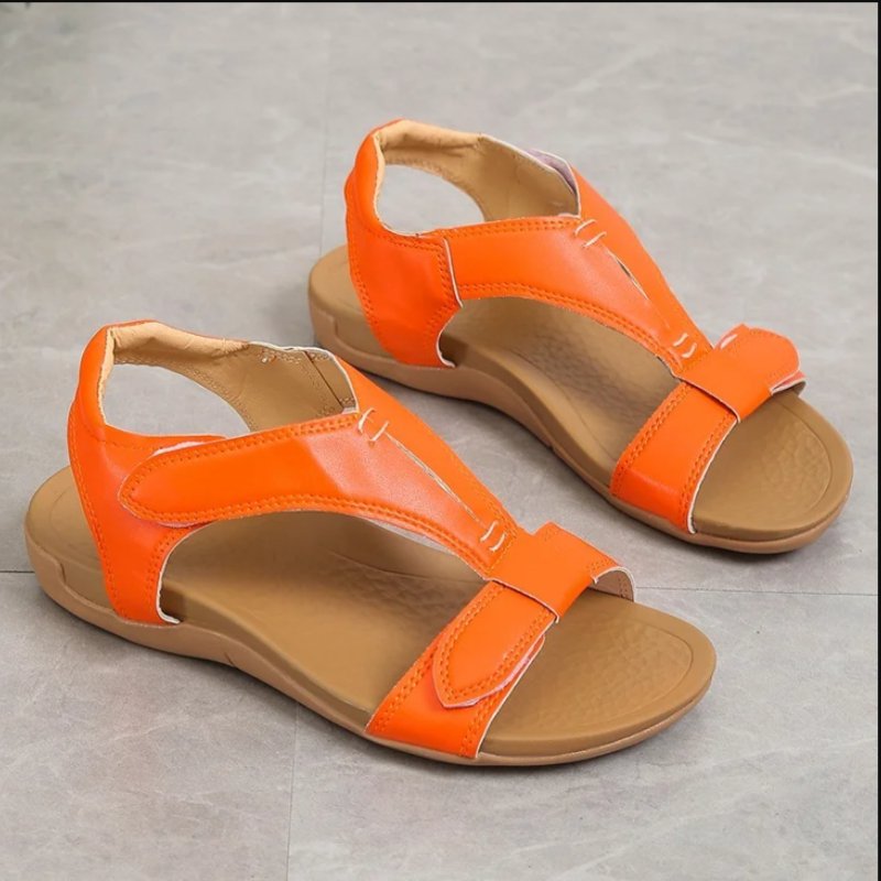 Edema Shoes - Women&#39;s Velcro Strap Sandals for Swollen Feet - Blissful Shoes