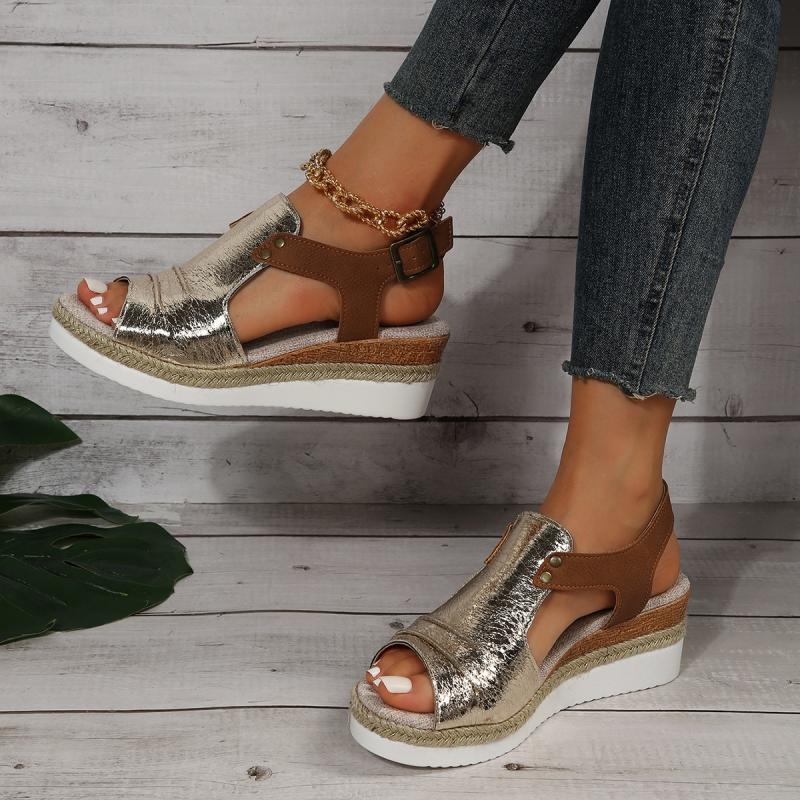 Platform Sandals for Women with Bunions - Blissful Shoes