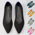 Pointed Wide Toe Box Ballet Flats for Bunions - Blissful Shoes