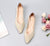 Pointed Wide Toe Box Ballet Flats for Bunions - Blissful Shoes