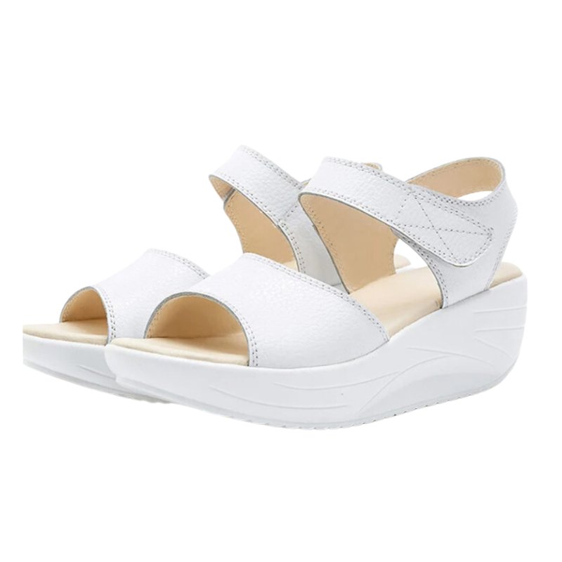 Women&#39;s Orthopedic Platform Sandals - Rocker Bottom Shoe - Blissful Shoes