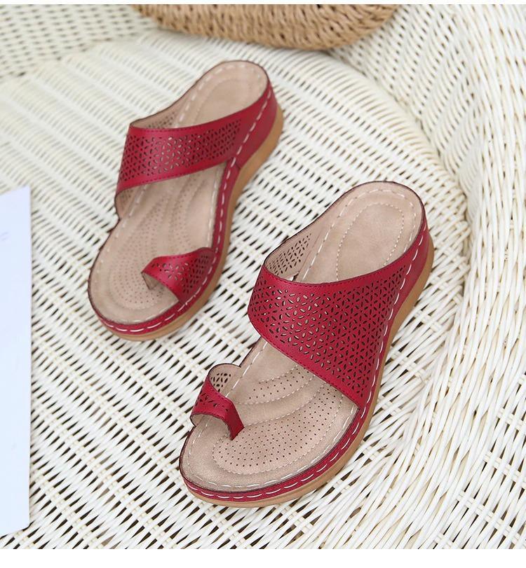 Arch Support Flip Flops Orthopedic Sandals for Women - ComfyFootgear