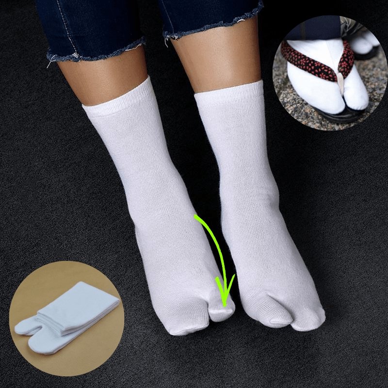 Big Toe Separator Bunion Socks - Blissful Shoes