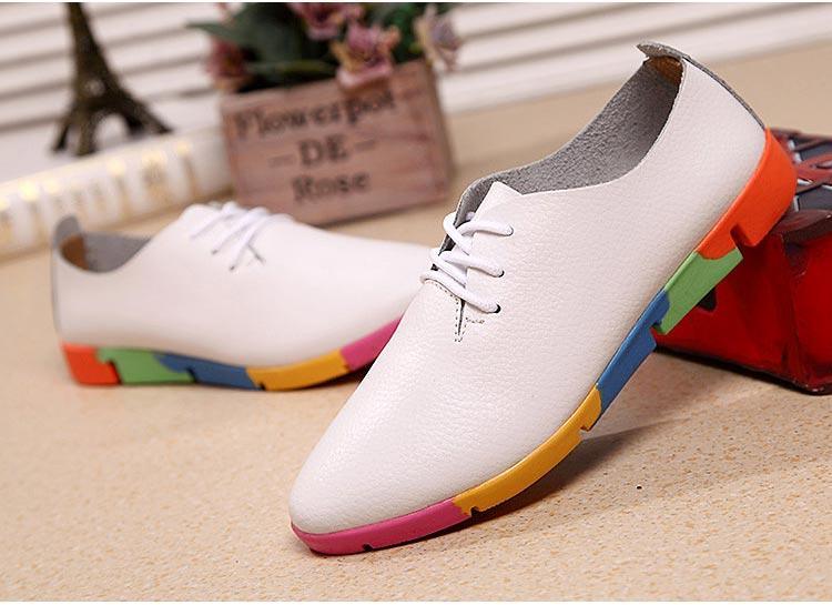 Breathable Leather Women's Orthopedic Shoes for Bunion - Bunion Free