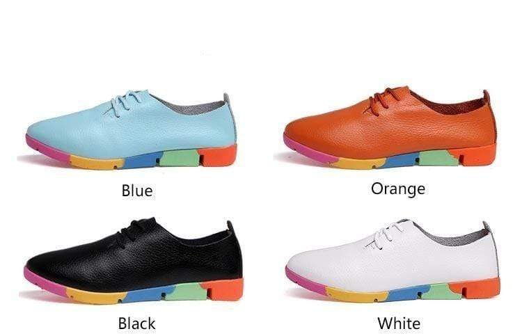 Breathable Leather Women&#39;s Orthopedic Shoes for Bunion - Bunion Free