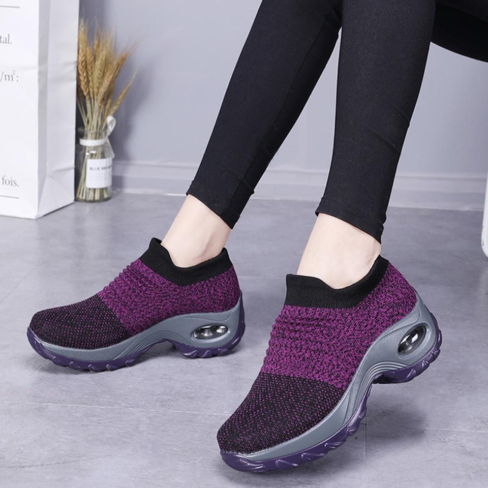 Breathable Mesh Air Cushion Orthopedic Sneakers - Bunion Free