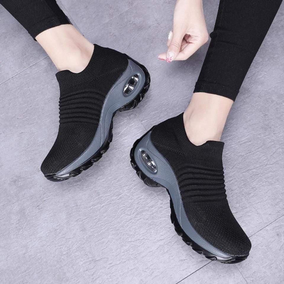 Breathable Mesh Air Cushion Orthopedic Sneakers - Bunion Free