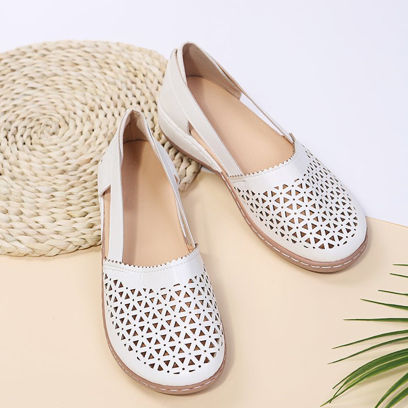 Breathable Women's Flat Shoes for Bunions - Blissful Shoes