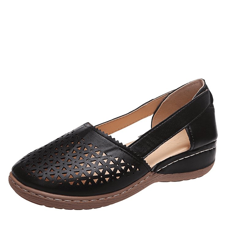 Breathable Women's Flat Shoes for Bunions - Blissful Shoes