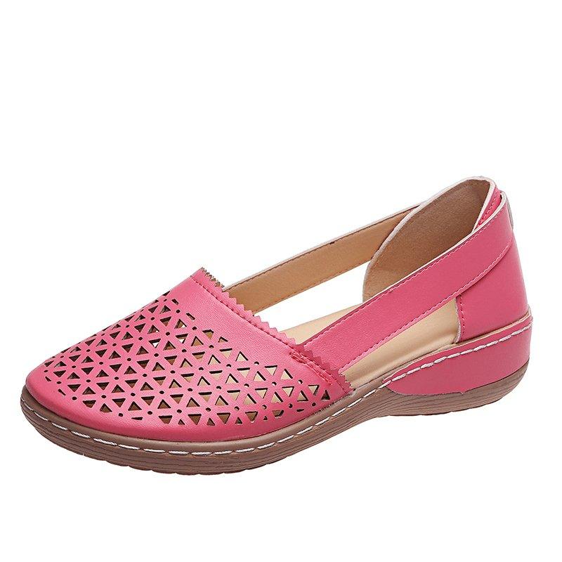 Breathable Women's Flat Shoes for Bunions - Blissful Shoes