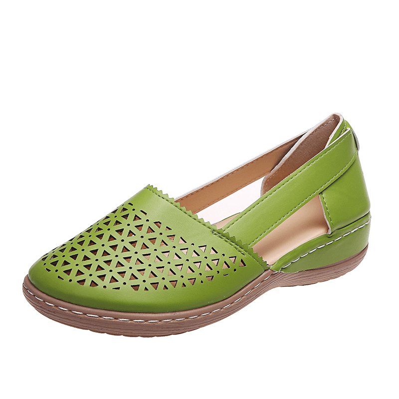 Breathable Women's Flat Shoes for Bunions - Blissful Shoes