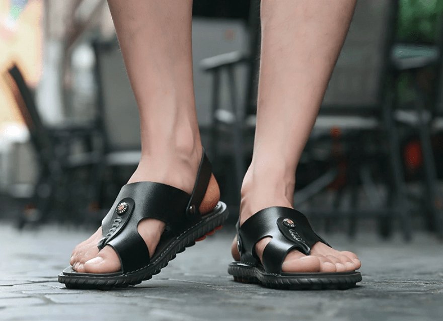 bunion corrector comfy mens sandals