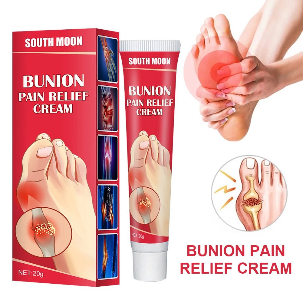 Bunion Pain Relief Cream for Big Toe Bone - ComfyFootgear