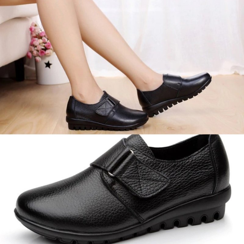 Casual Women&#39;s Genuine Leather Shoes for Bunions - Bunion Free