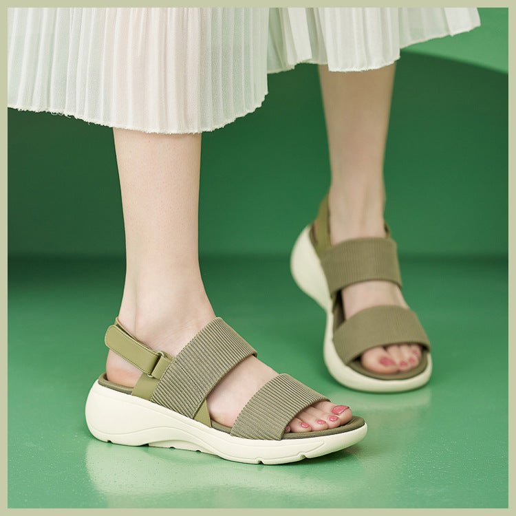 Comfort Women's Platform Sandals with Arch Support - ComfyFootgear