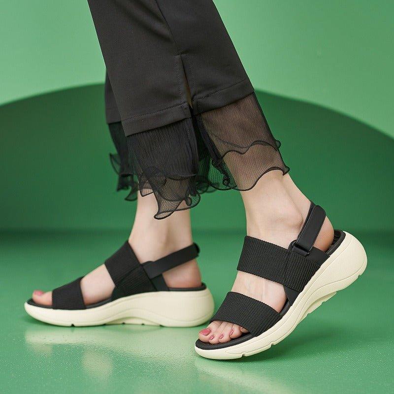 Comfort Women's Platform Sandals with Arch Support - ComfyFootgear