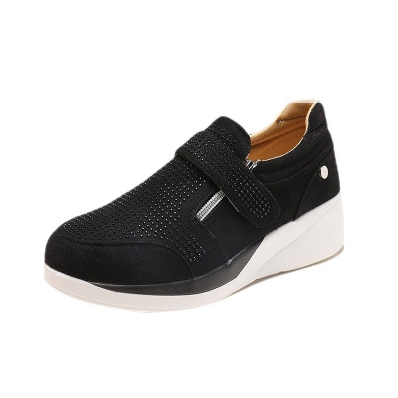 Comfy Platform Shoes with Mid-Heel - ComfyFootgear