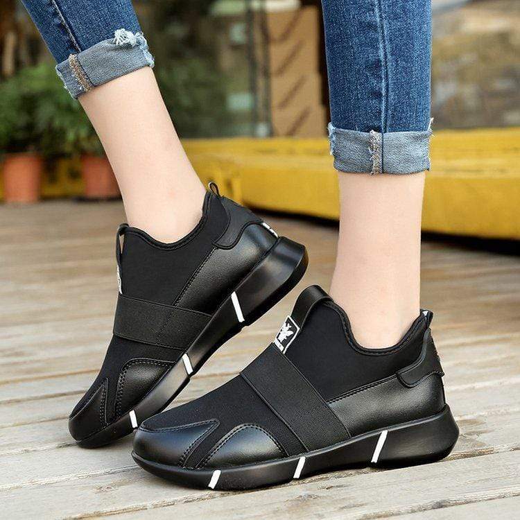Fashionable Comfortable Women Orthopedic Walking Sneakers - Bunion Free