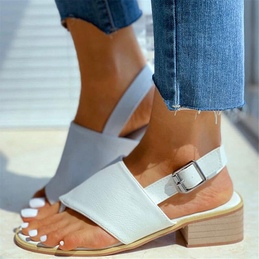 Low Heel Dress Sandals for Bunions - ComfyFootgear