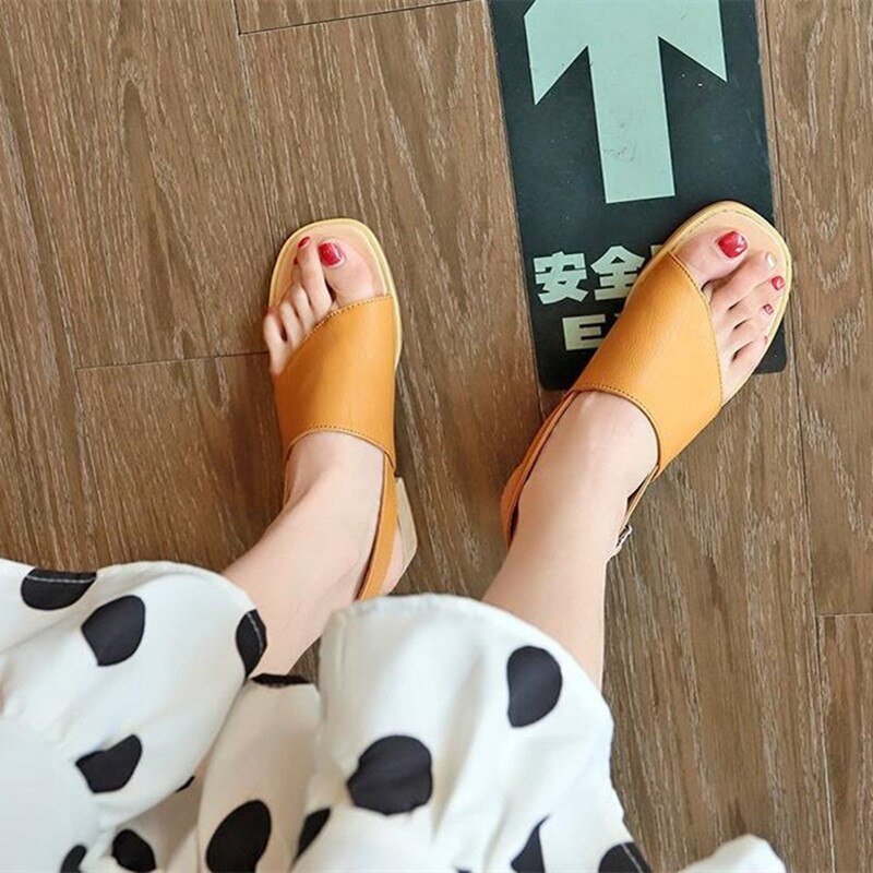 Low Heel Dress Sandals for Bunions - ComfyFootgear