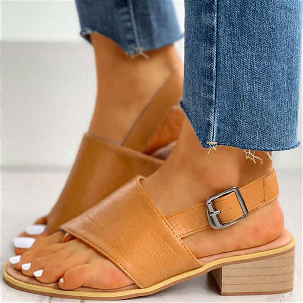 Low Heel Dress Sandals for Bunions - ComfyFootgear