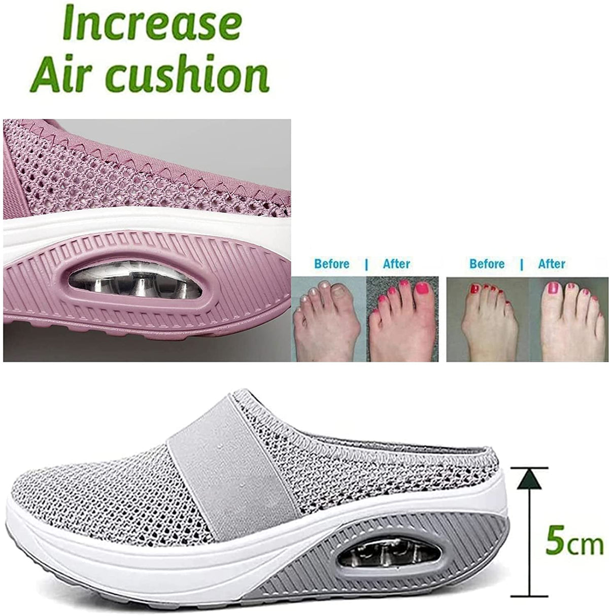 Medical Women&#39;s Diabetic Shoes Orthopedic Comfortable Shoes for Swollen Feet - ComfyFootgear