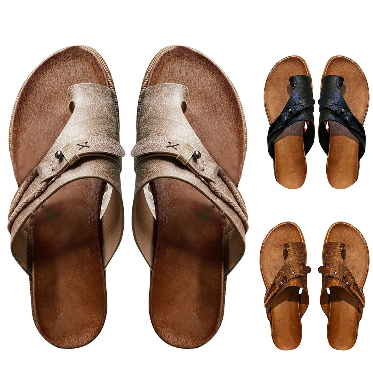 Open Toe Sandals for Bunions and Hammertoes - ComfyFootgear