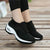 Orthopedic Walking Shoes Platform Sneakers for Women - Bunion Free