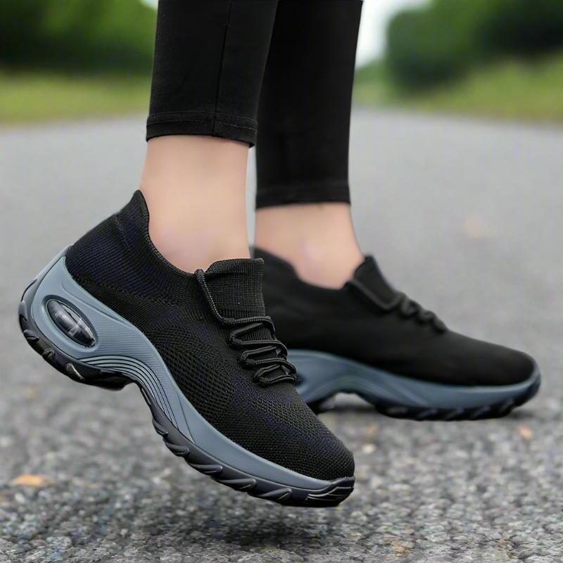 Orthopedic Walking Shoes Platform Sneakers for Women - Bunion Free