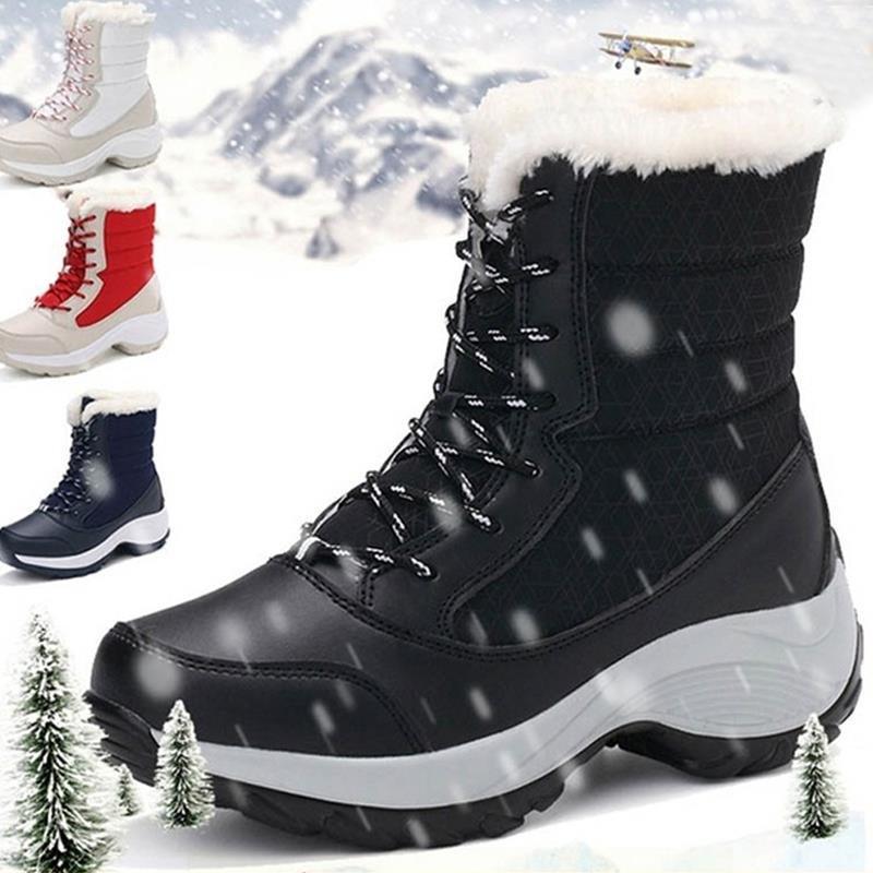 Orthopedic Women's Waterproof Winter Boots - ComfyFootgear