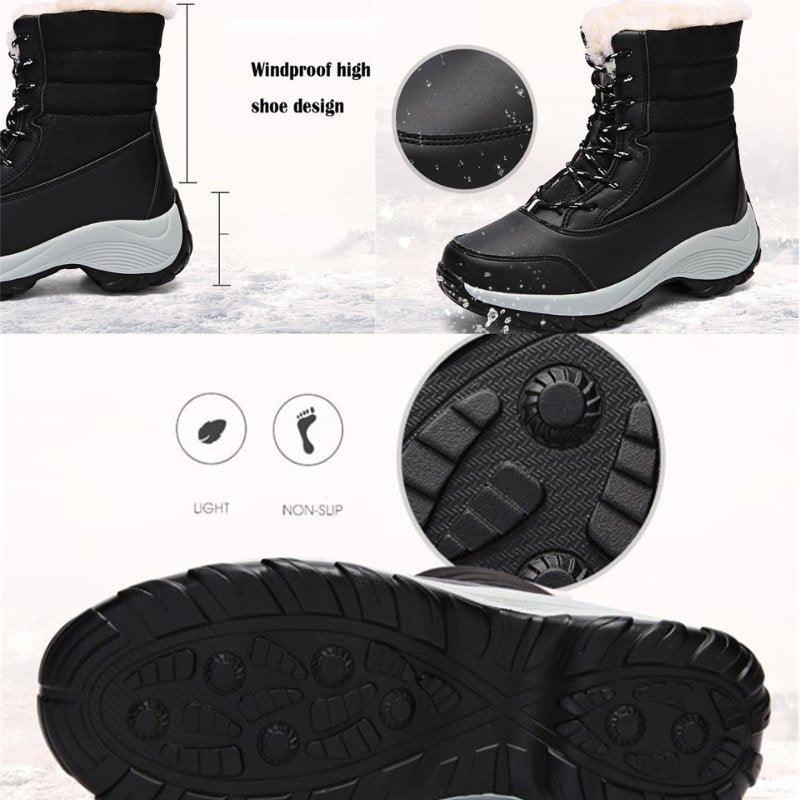 Orthopedic Women's Waterproof Winter Boots - ComfyFootgear