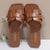 PU Leather Bunion Sandals - ComfyFootgear