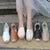 Slip On Woven Leather Loafers for Women - ComfyFootgear