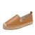 Slip On Woven Leather Loafers for Women - ComfyFootgear