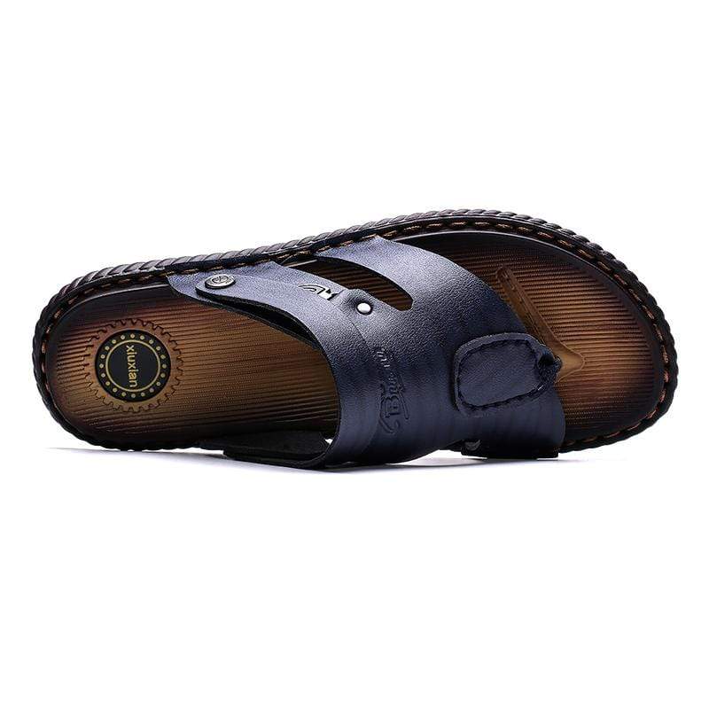 Soft Leather Bunion Corrector Sandals - Bunion Free