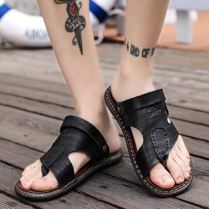 soft leather bunion corrector sandals
