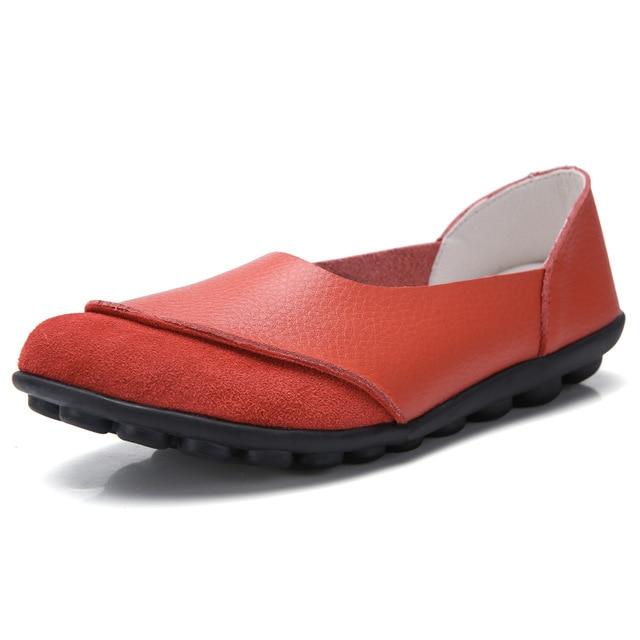 Soft Leather Women's Bunion Moccasins - Bunion Free