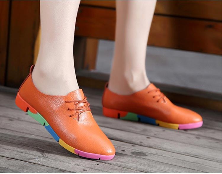 Stylish Genuine Leather Bunion Shoes for Women - Bunion Free