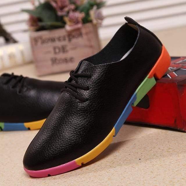 Stylish Genuine Leather Bunion Shoes for Women - Bunion Free